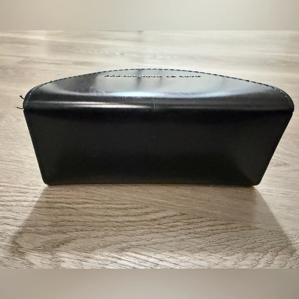 Marc by Marc Jacobs Black Leather Semi-Circle Case
